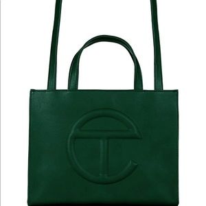 Telfar Medium Shopping Bag in Dark Olive/Green